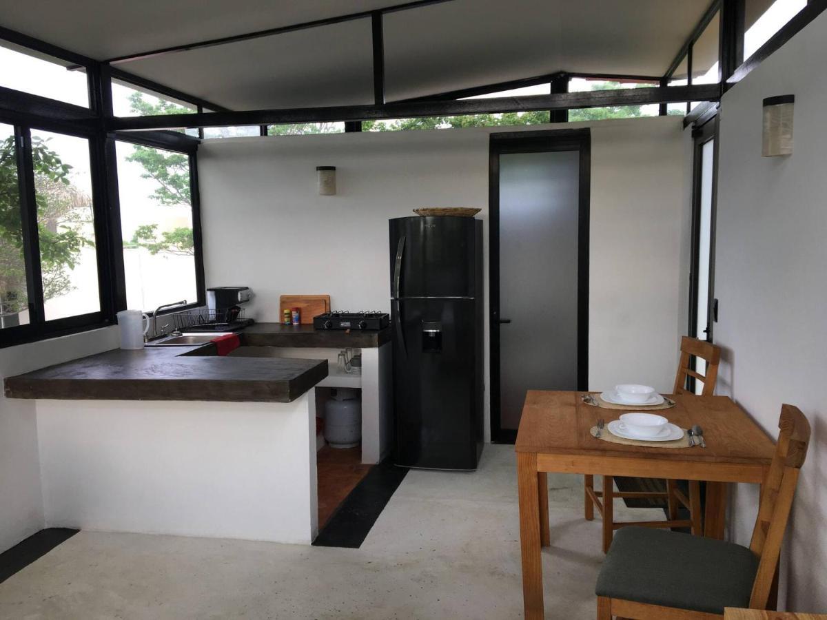 Bungalow Doble Con Vista Parcial Al Mar, Cocina Completa Villa Cuatunalco Kültér fotó