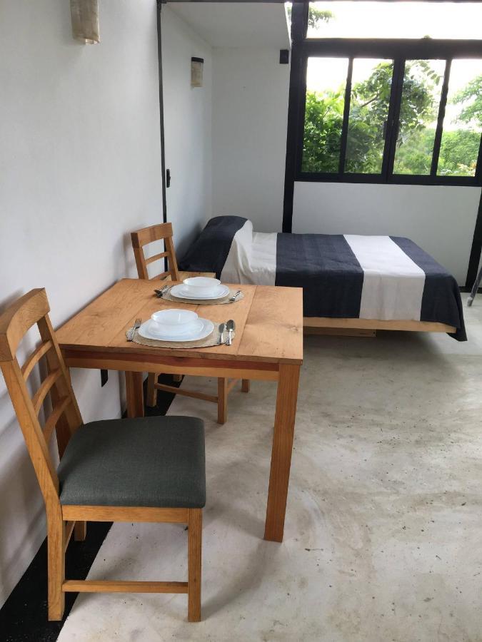 Bungalow Doble Con Vista Parcial Al Mar, Cocina Completa Villa Cuatunalco Kültér fotó